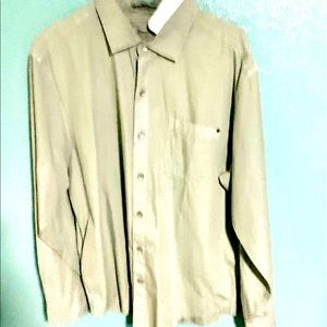 NWT Men’s Green Tommy Bahama Long Sleeve Button Down Shirt